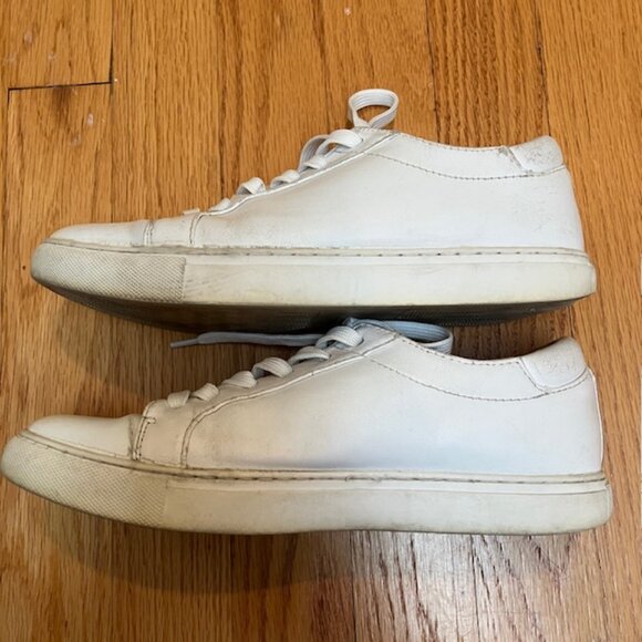 Kenneth Cole White leather Kam sneaker Size 6 - Picture 5 of 8